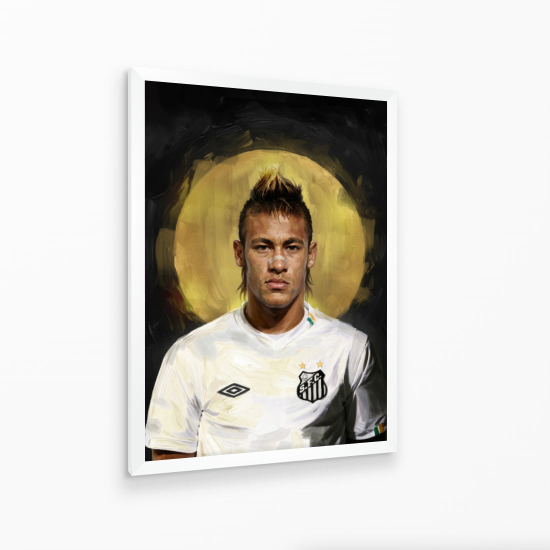 Quadro Neymar: "O Príncipe da Vila"