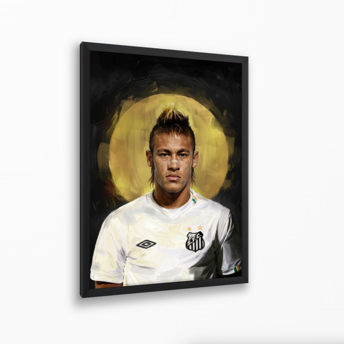 Quadro Neymar: "O Príncipe da Vila"