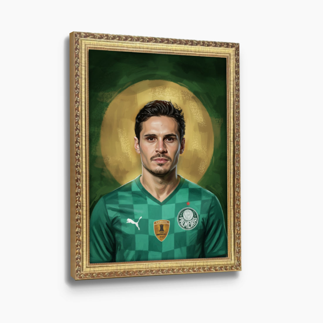 Quadro Veiga: "O Maestro do Allianz"