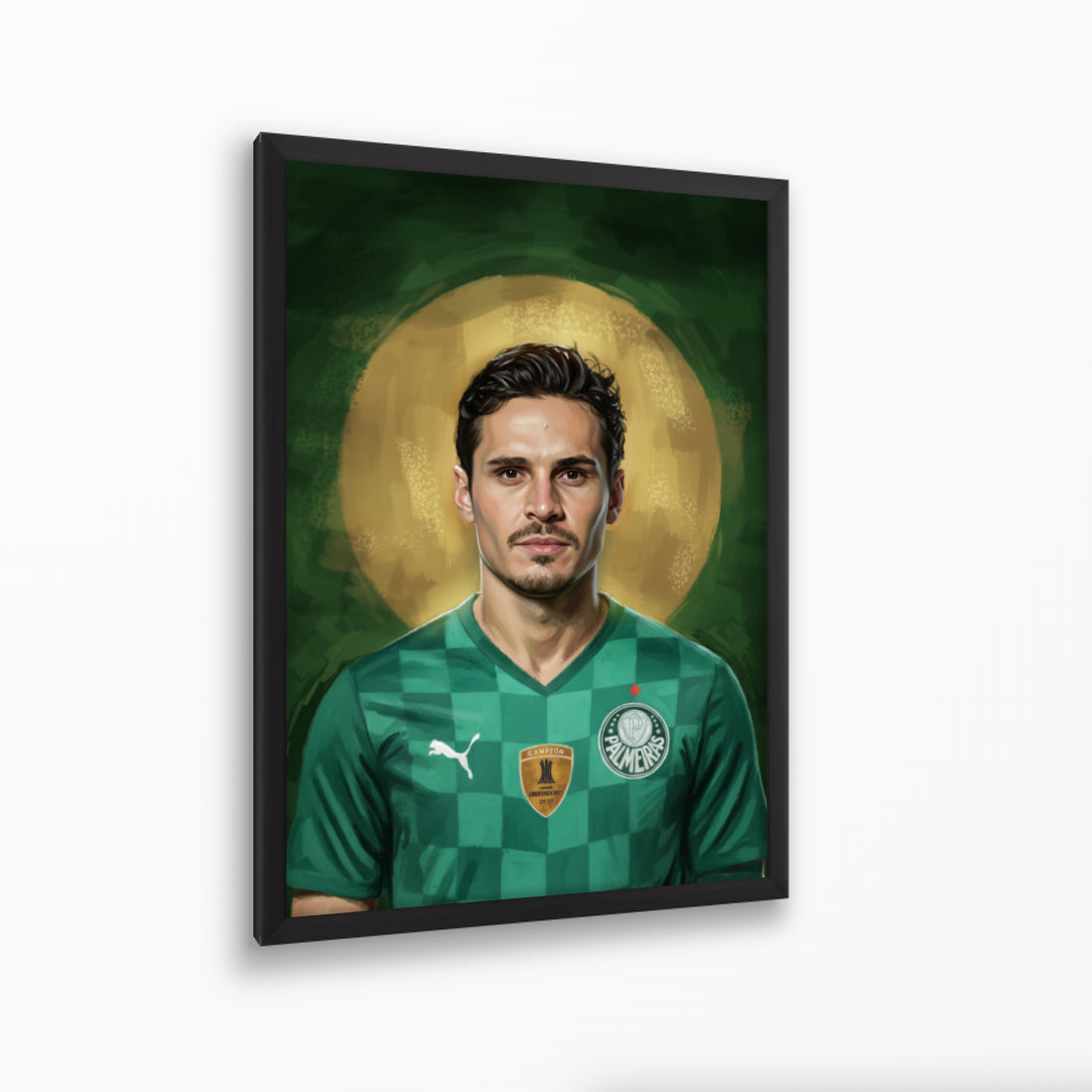 Quadro Veiga: "O Maestro do Allianz"